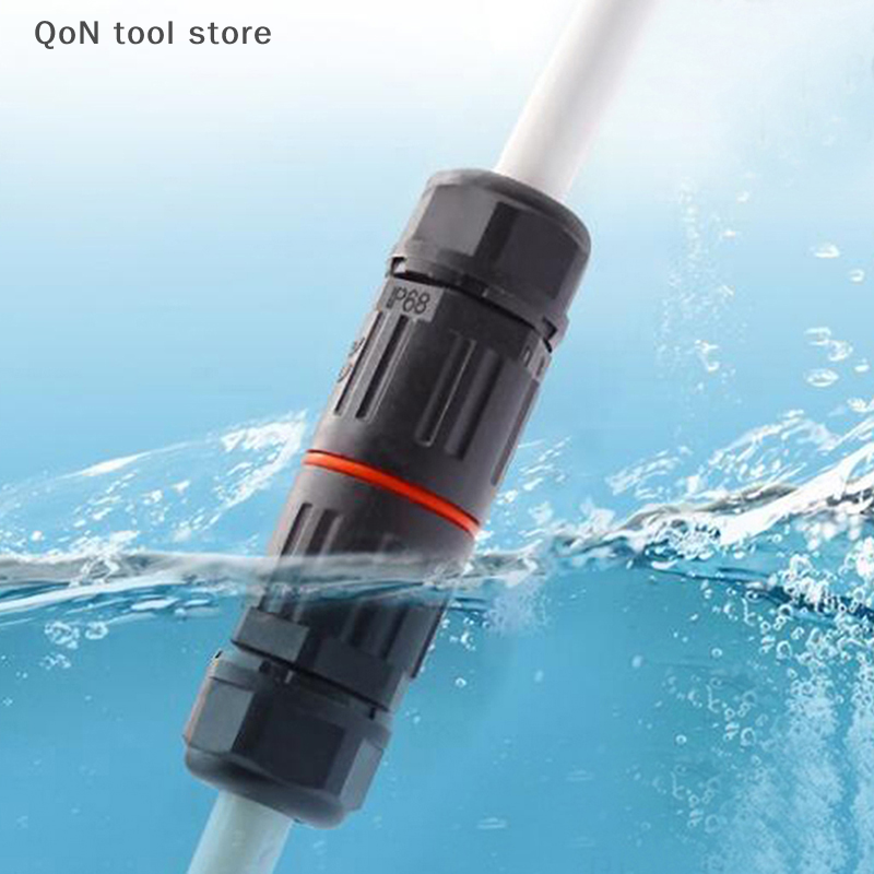 QoN tool Đầu nối cáp dây điện chống nước công nghiệp IP68 ổ cắm cắm ngoài trời