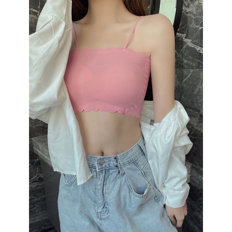 Áo bra viền sóng su đúc A122 hót hít