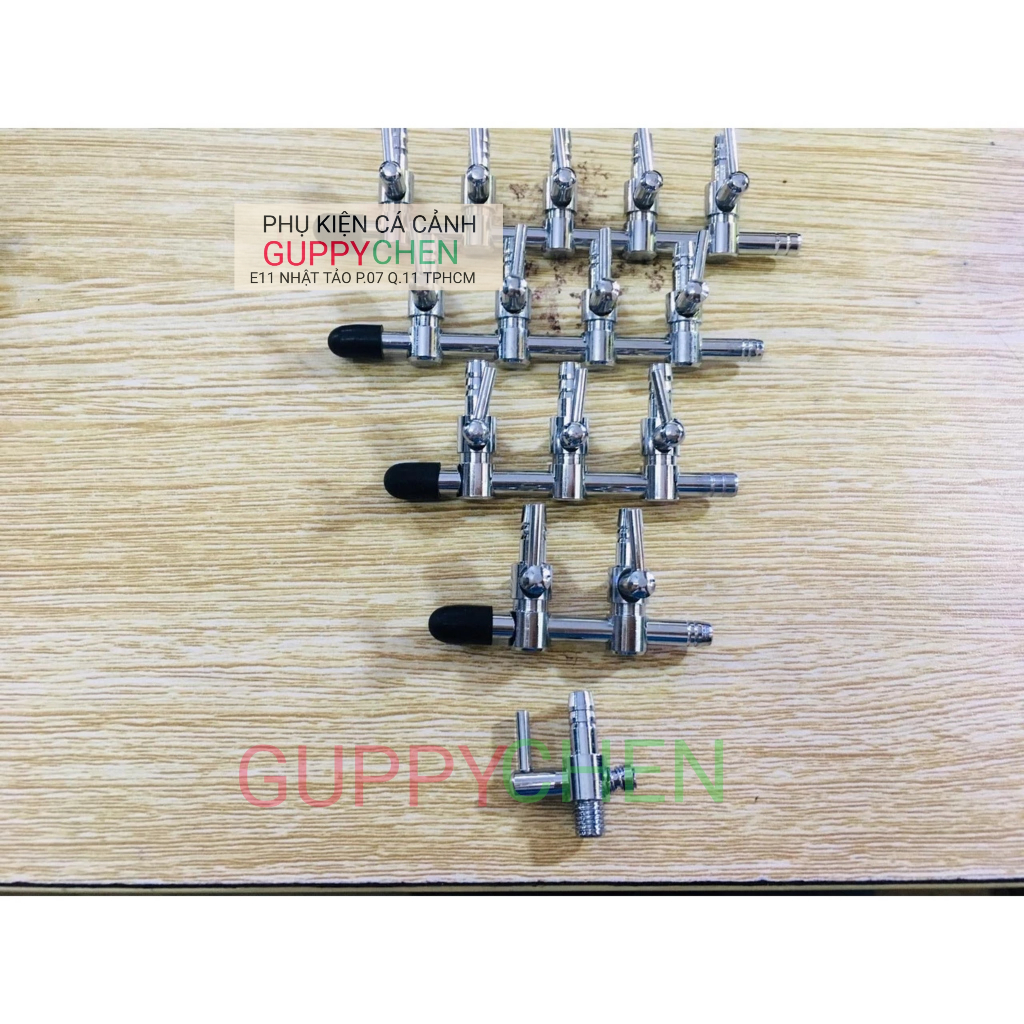 van inox chia oxy dùng cho hồ cá