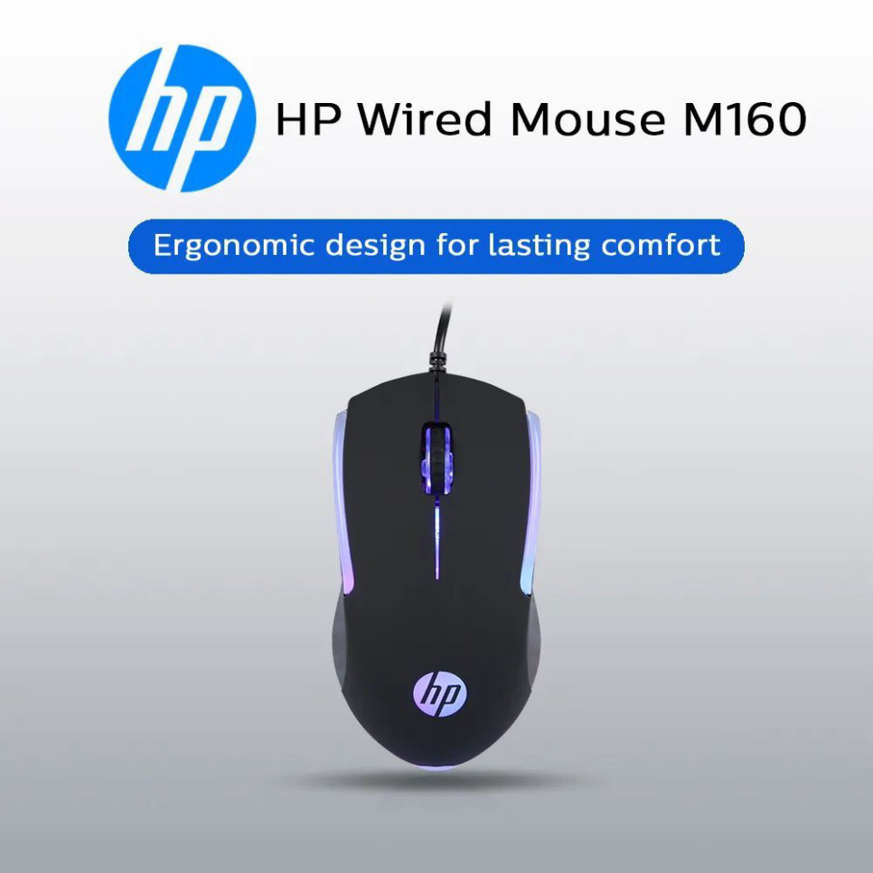 Chuột GAMING USB HP M160 CÓ LED