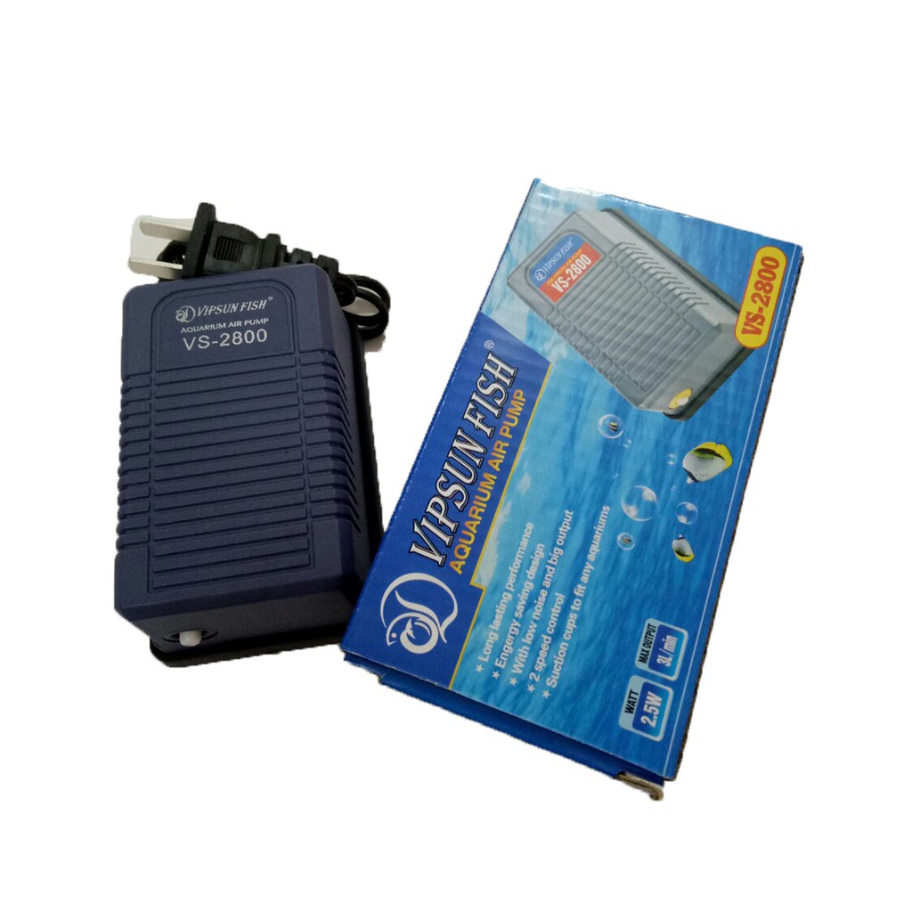 Máy sủi oxi 1 vòi giá rẻ vs-2800 2.5w cho hồ cá