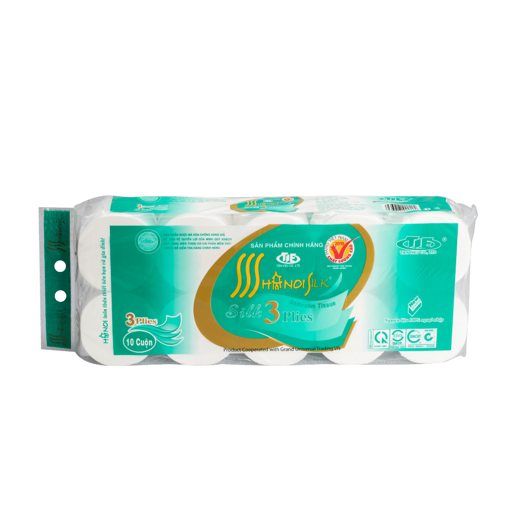 GIẤY VỆ GIẤY VỆ SINH HÀ NỘI 3 LỚP