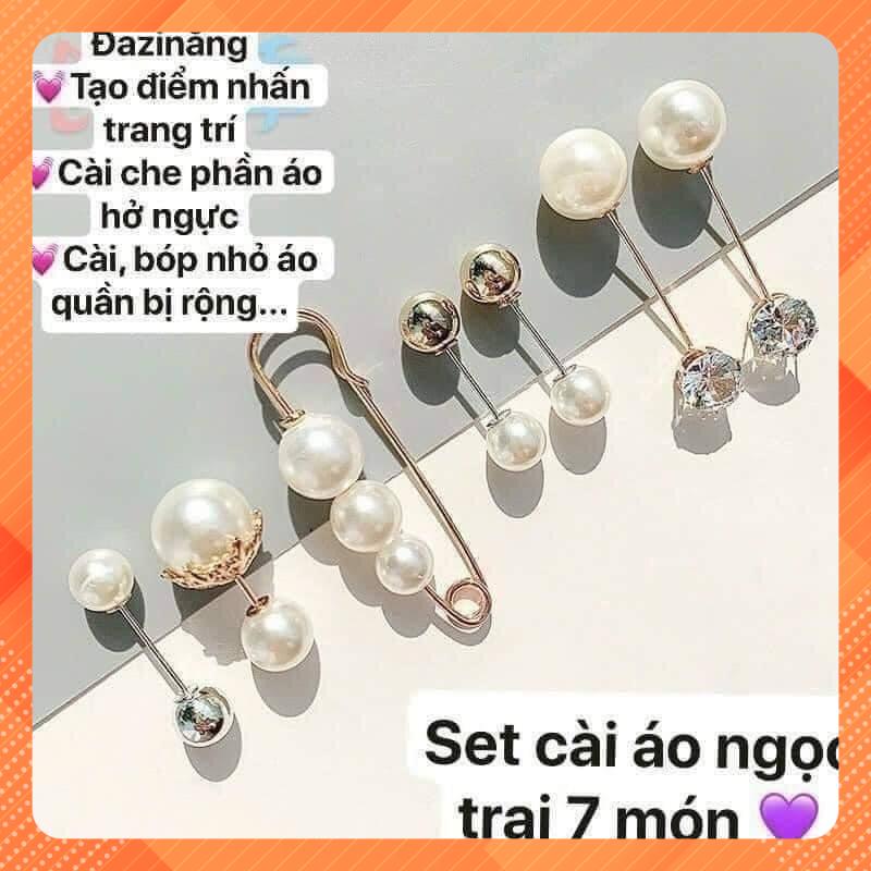 Sét 7 món cài áo cực xinh
