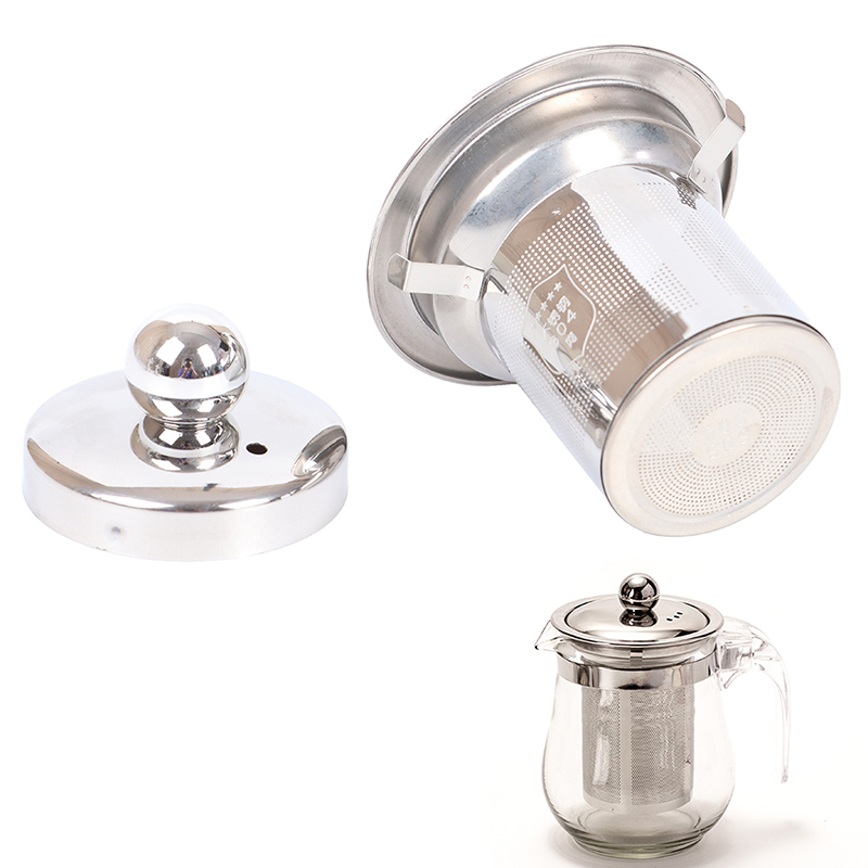 Reusable Stainless Steel Tea Strainer Mesh Infuser Basket Loose Tea Leaf Infuser