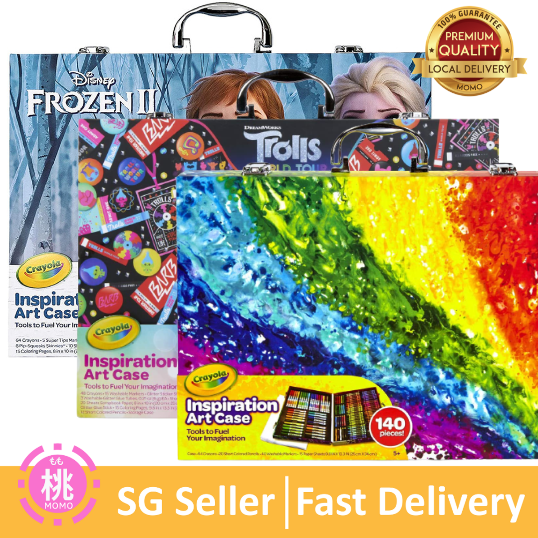 Crayola Inspiration Art Case, 140 Pieces, Assorted Colors, Gifts