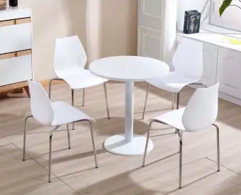 Office White Round Tea Pantry Table Office White Round Tea Pantry Table