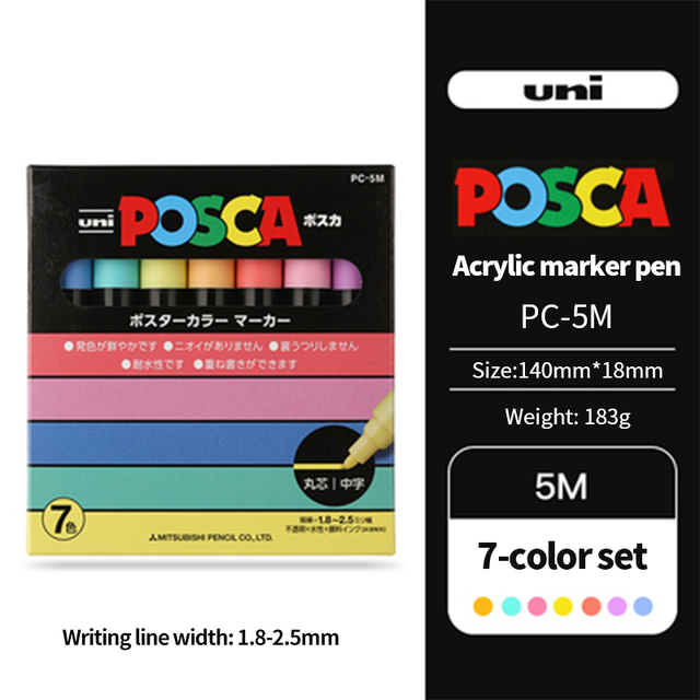 %E3%80%90The%20Quiet%20Page%E3%80%91Uni%20Posca%20Acrylic%20Paint%20Marker%20Pens%20Set%20Japanese%20Stationery%20Pc-1m%203m%205m%20For%20Colores%20Art%20Supplies%20Graffiti%20Drawing%20-%20Image%202