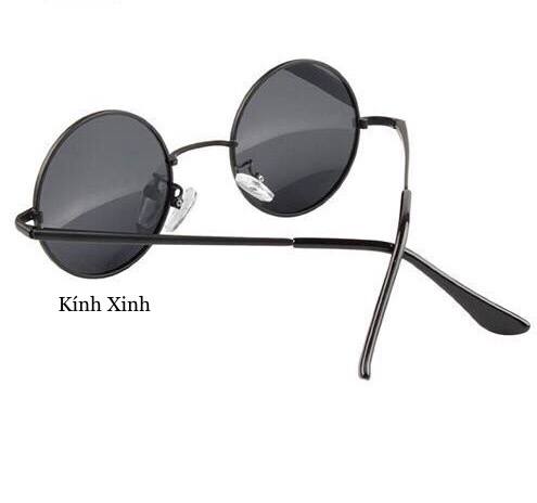 Kính râm Mắt tròn thầy bói thầy đồ cao cấp cho bé