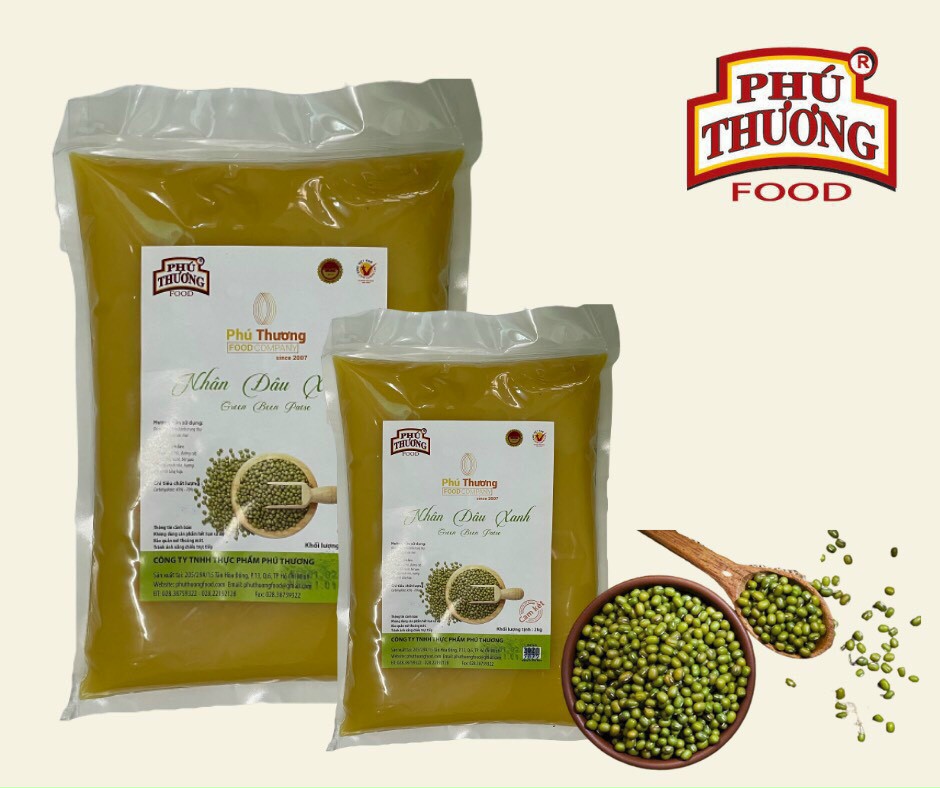 Nhân bánh trung thu đậu xanh Phú Thương