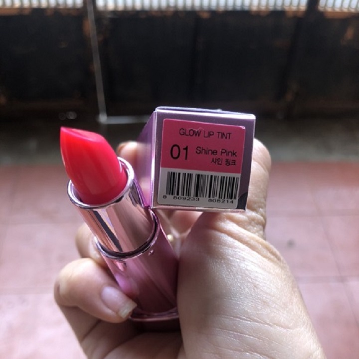 Son Embisu Glow Lip Tint dưỡng ẩm bền màu