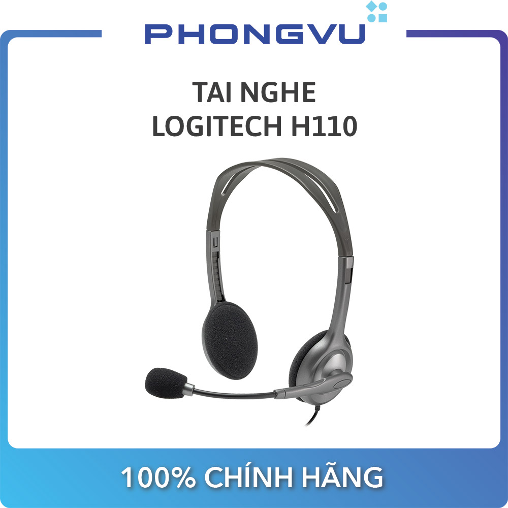 Tai nghe logitech h110 - bảo hành 24 tháng