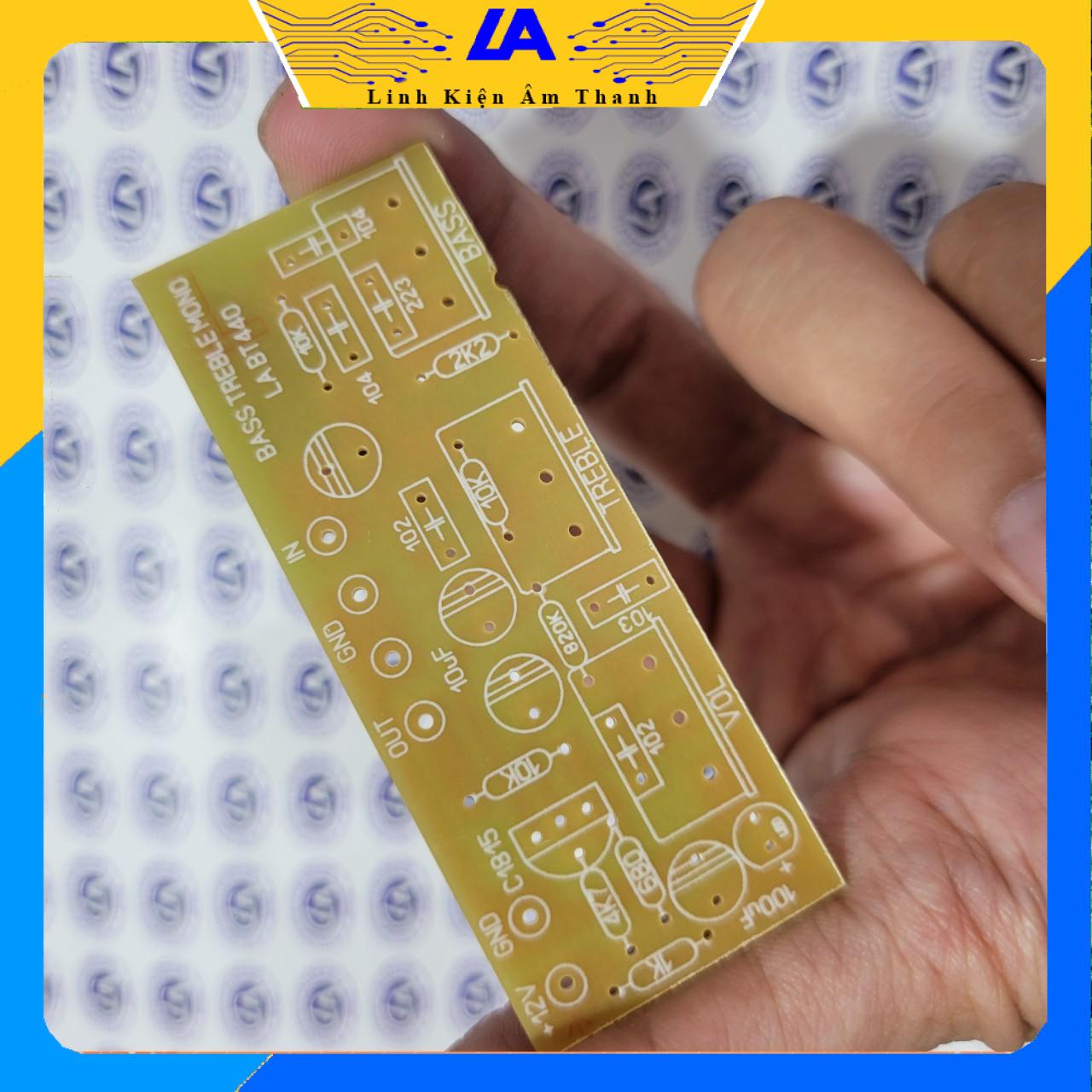 PCB Mạch In Bass Treble LA 4440 1 Kênh 12v (BTLA440)