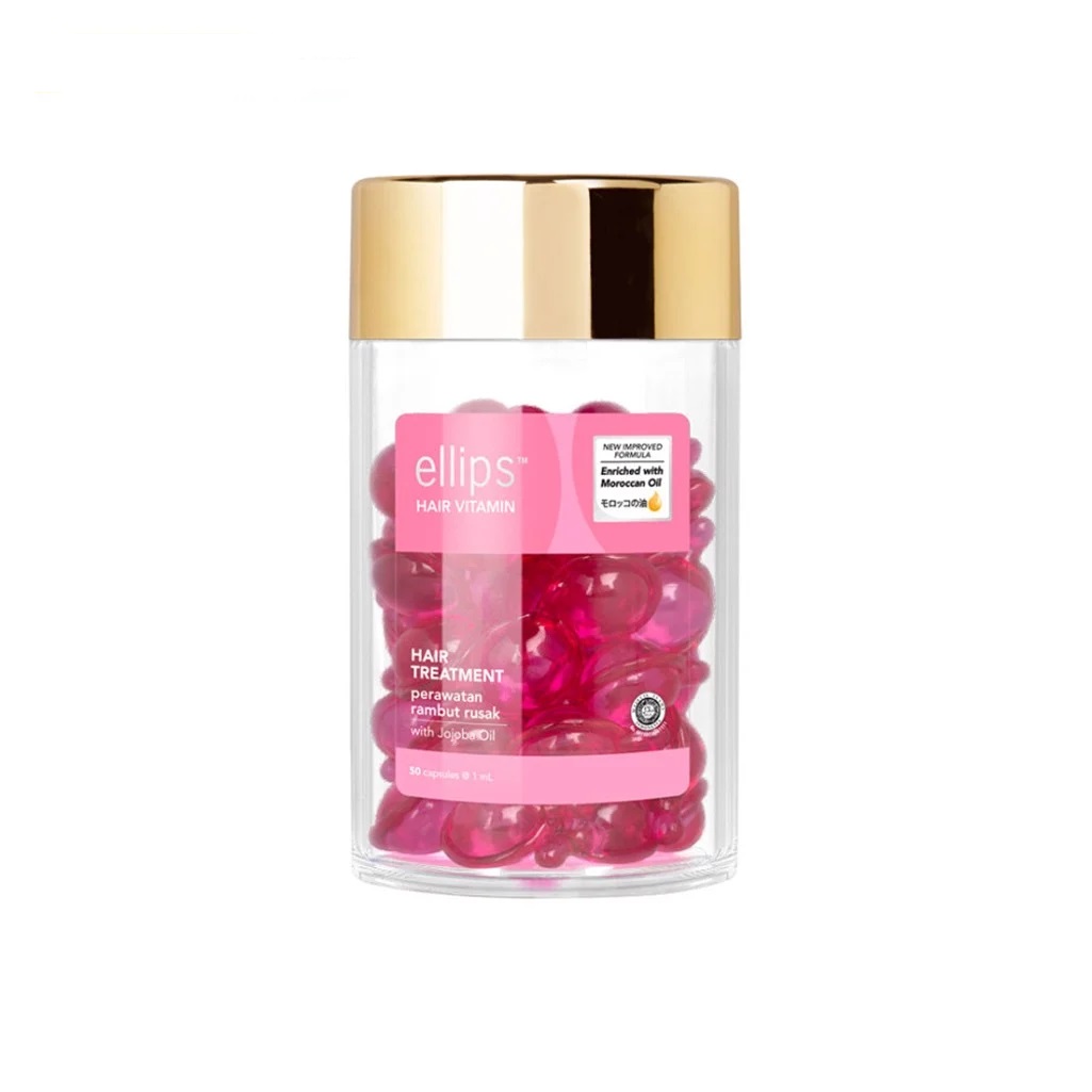 (Hộp 50 Viên) Serum Dưỡng Tóc Ellips Hair Vitamin