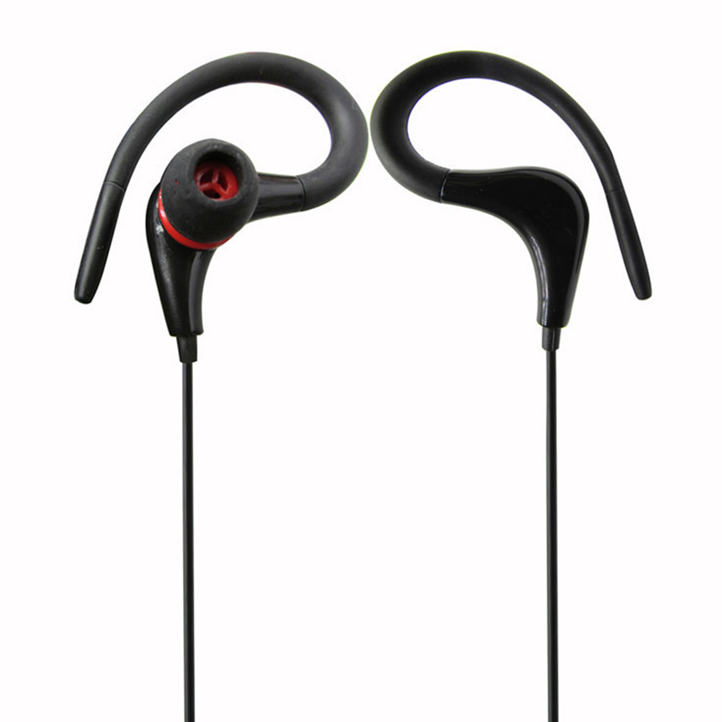 Wired Headphones Earhook Stereo Hanging Ear Type Earphones