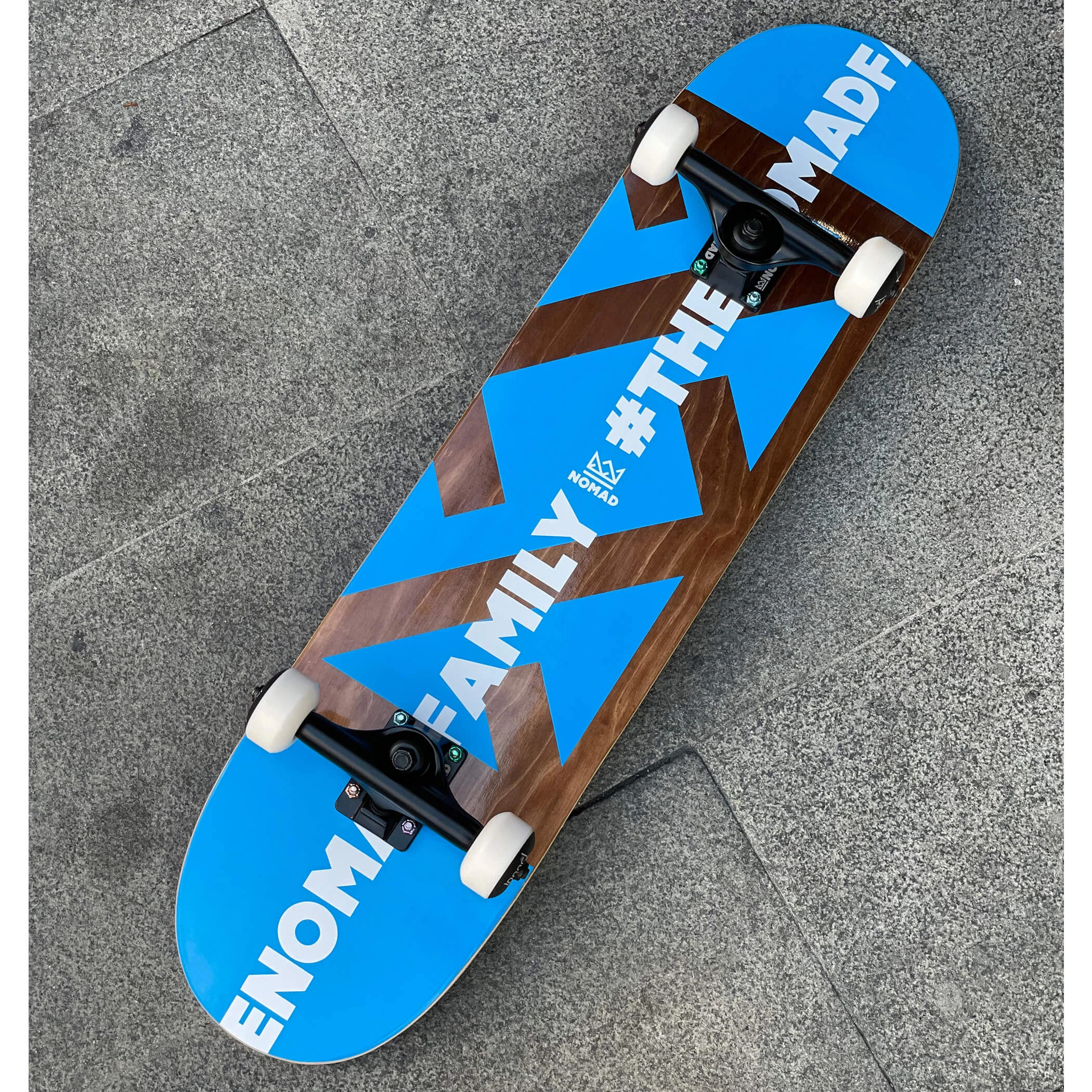 Ván Trượt SKateboard NOMAD COMPLETE WOOD HASHTAG BLUE 8.0