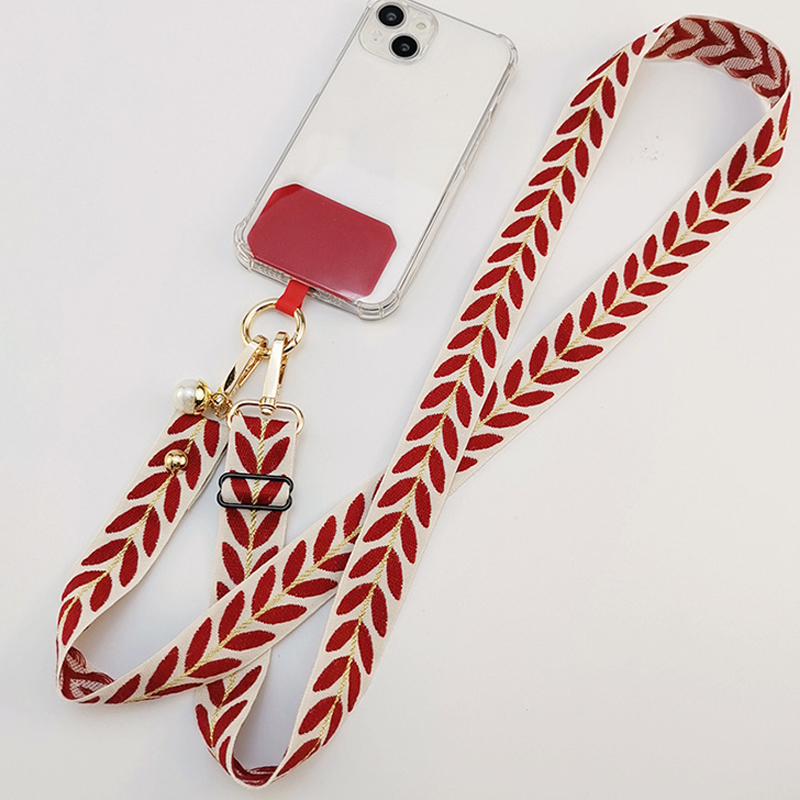 Adjustable Long Mobile Phone Lanyard Crossbody Card Neck Cord Clip Hang ...