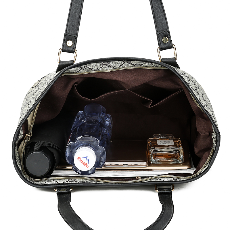 Womens Bag Large Capacity Korean Handbag Fashion Contrast Bag