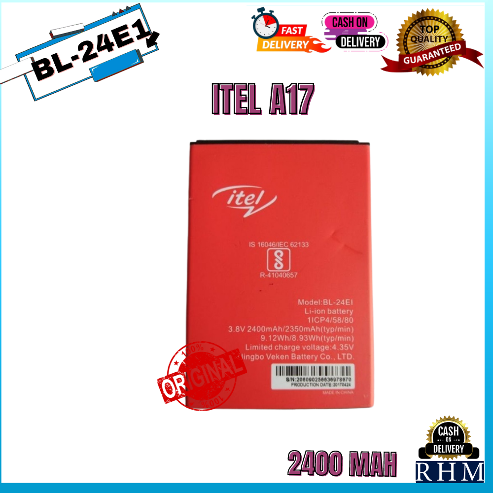 itel a17 battery