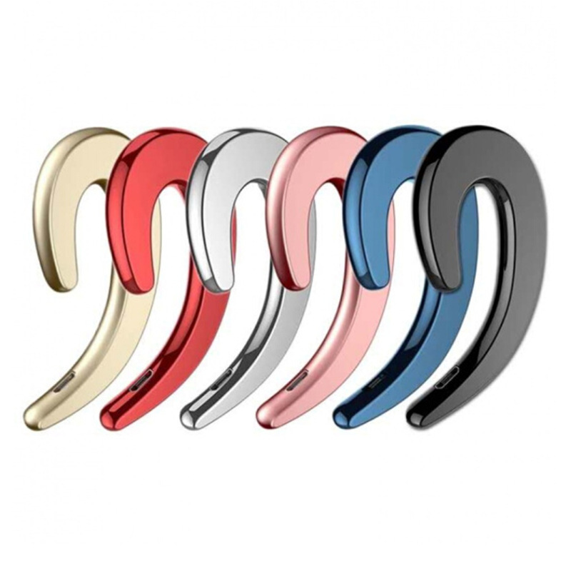Dẫn truyền âm thanh qua xương tai nghe bluetooth không vào tai khi lái xe. Tai nghe nhét tai không dây móc chuyên đơn Phương kinh doanh thể thao