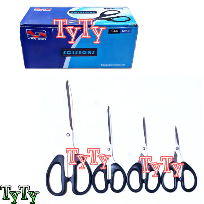Kéo cắt giấy có 4loại thoải mái lựa chọn bén tay cầm chắc chắn