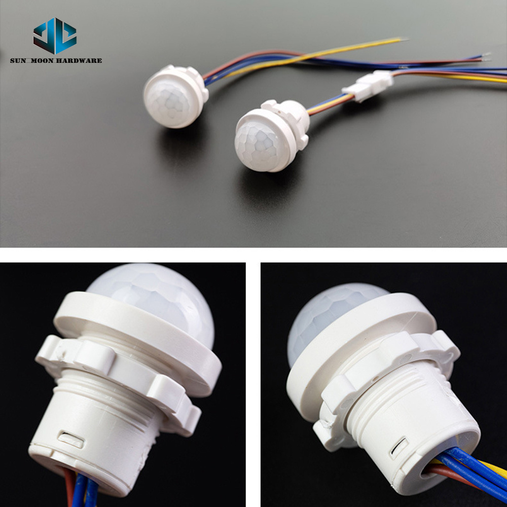 Infrared Motion Sensor Switch PIR Motion Sensor Detector Smart Switch with Wires Electrical Light Switches