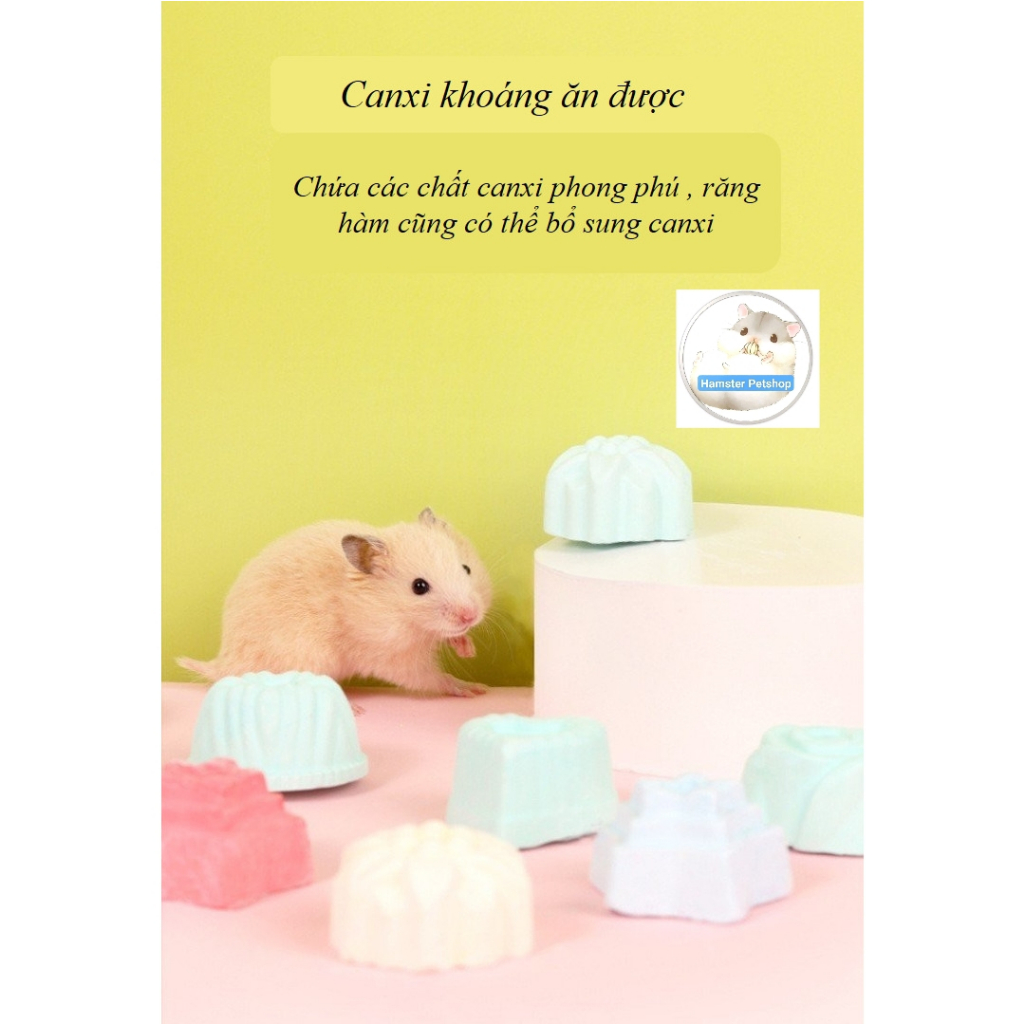 Đá mài răng t khoáng cho hamster,  ,  , sóc, nhím