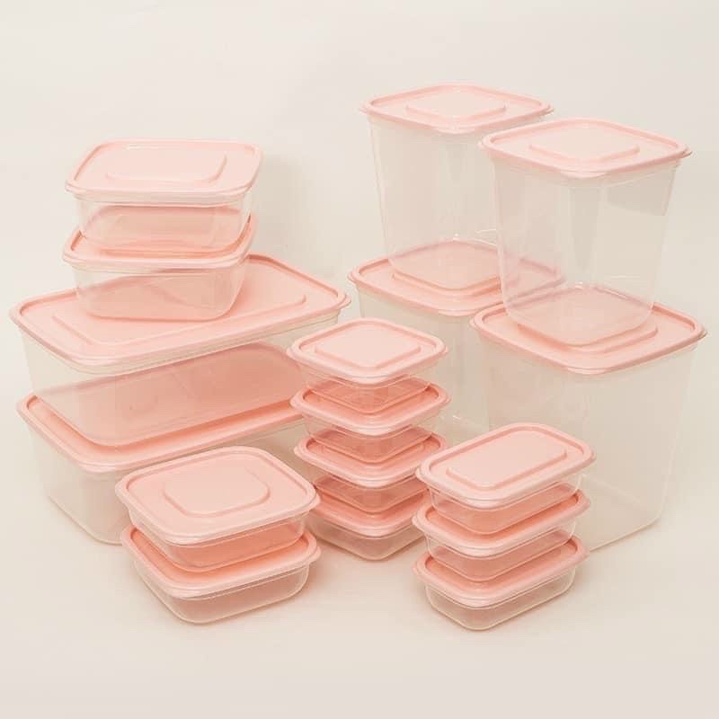 [HCM]BỘ 17 HỘP ĐỰNG THỰC PHẨM IKEA