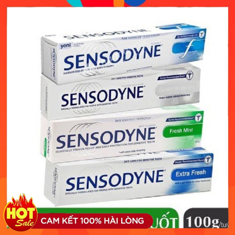 Combo 2 Kem Đánh Răng Sensodyne 100g giảm ê buốt