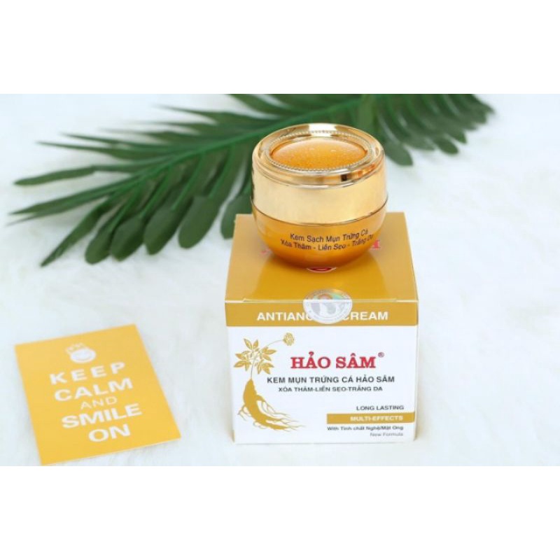 Kem hảo sâm mụn, liền sẹo, trắng da
