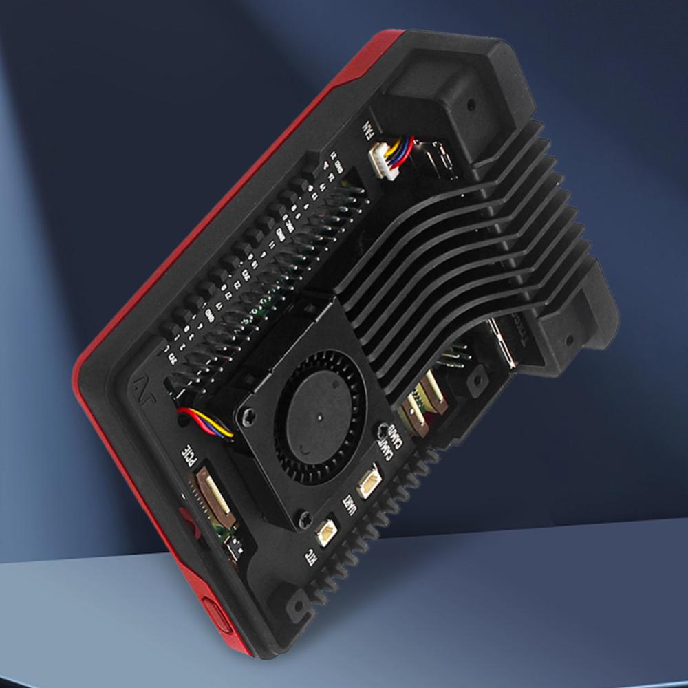 Argon NEO 5 Case Aluminum Case with PWM Cooling Fan Armor Case Protective Case Suitable for Raspberry Pi 5