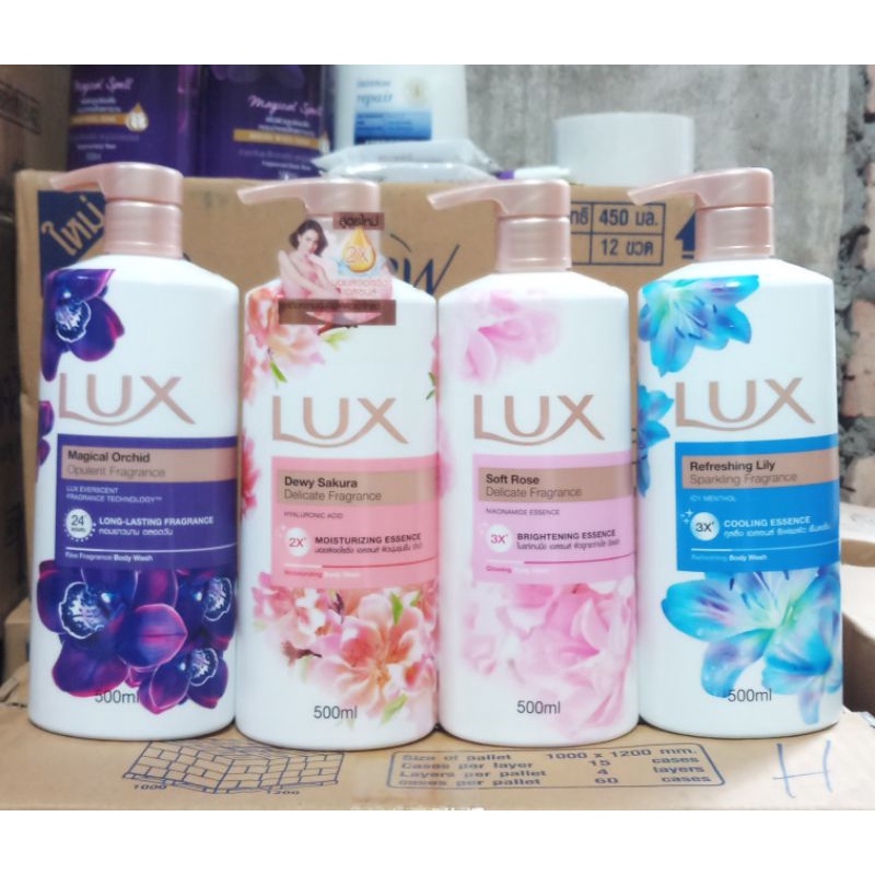 Sữa tắm lux magical orchid thái lan 450ml dưỡng ẩm da