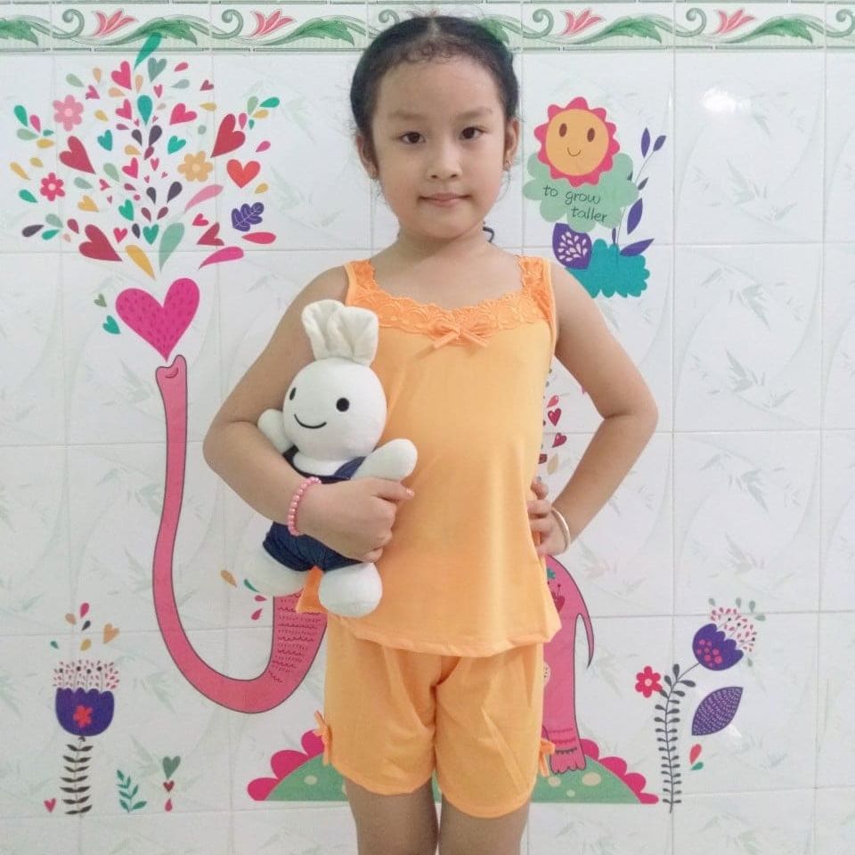 105k COMBO 3 bộ 3 màu đồ bộ thun lạnh cho bé gái NOVA SHOP, Màu ngẫu nhiên