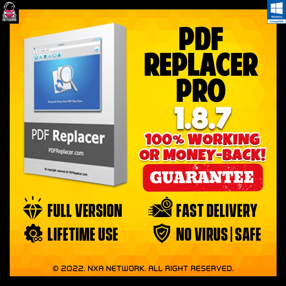PDF Replacer Pro 1.8.7 | Guide Provided | Lifetime Full Version | 100% ...