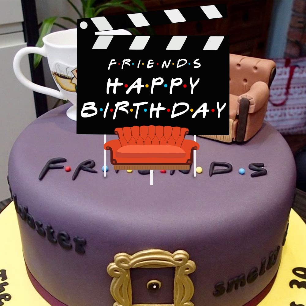 simple friends themed cake - Google Search | Aniversario, Festa, Bolo