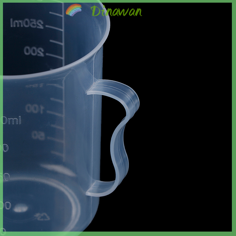 Dinawan 250ML Plastic Measuring Cup Jug Pour Spout Surface Kitchen