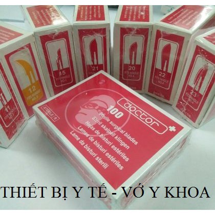 Lưỡi dao mổ Doctor số 10 - 23 (Hộp 100 cái)