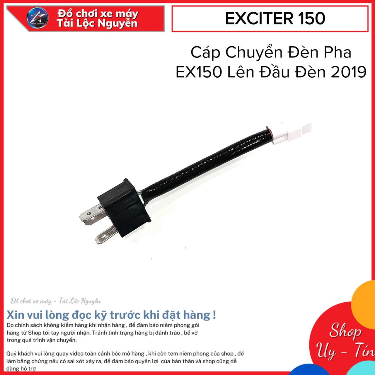 CÁP SEIDO CHUYỂN CHÓA ĐÈN CHO EX2015-2018 LÊN CHÓA EX2019