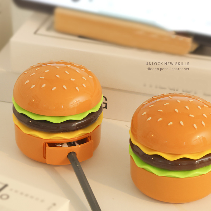 Hamburger Night Light, pencil sharpener, LED Night Light for storing mood table lamps
