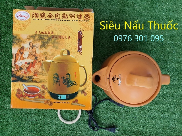 SIÊU NẤU THUOC - ẤM NẤU THUOC BẮC 3.2L