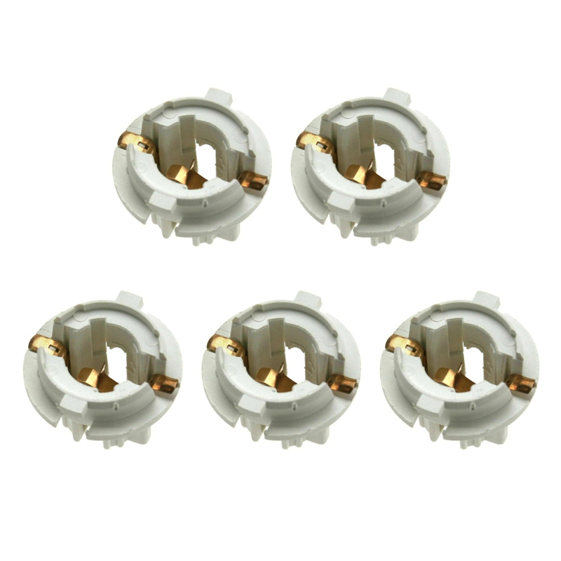 5pcs car rear tail light brake lamp holder p21w bulb socket holder 63216943036 for x3 x5 e53 e65 e66 e83 e70