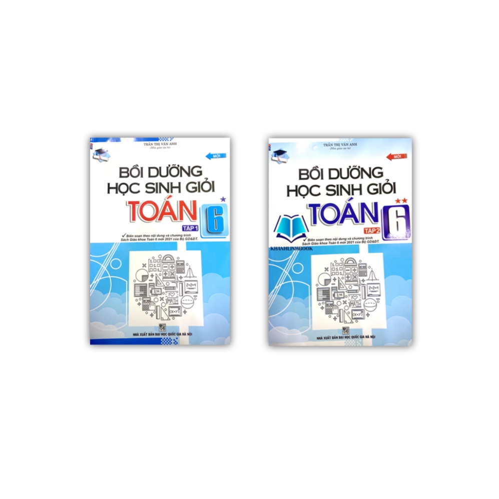Sách - combo bồi dưỡng học sinh giỏi toán 6