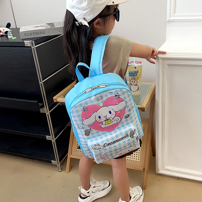LS New cartoon kindergarten school bag for elementary school students backpack cute kids backpack