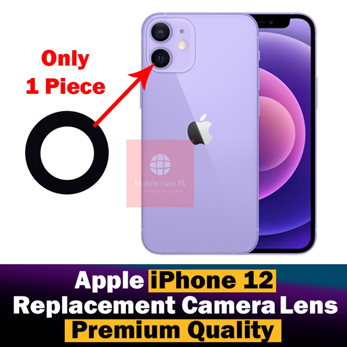 Apple iPhone 12 Replacement Back Camera Lens Glass For Apple iPhone 12