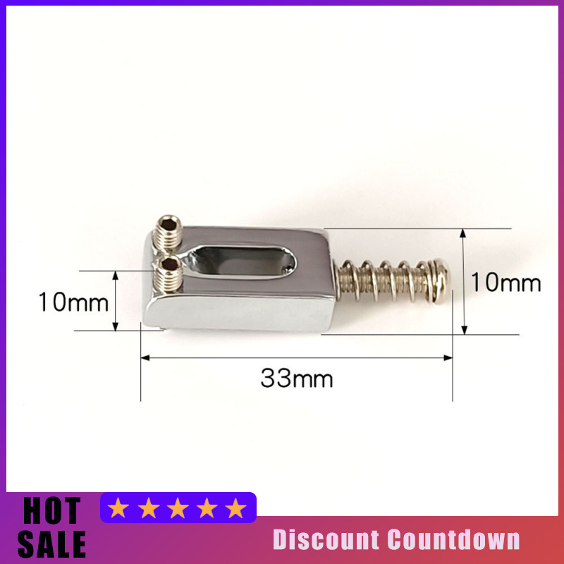 6pcs Guitar Bridge Saddle Rollers Bridge String Saddles Compatible For St Electric Guitar Bass Accessories