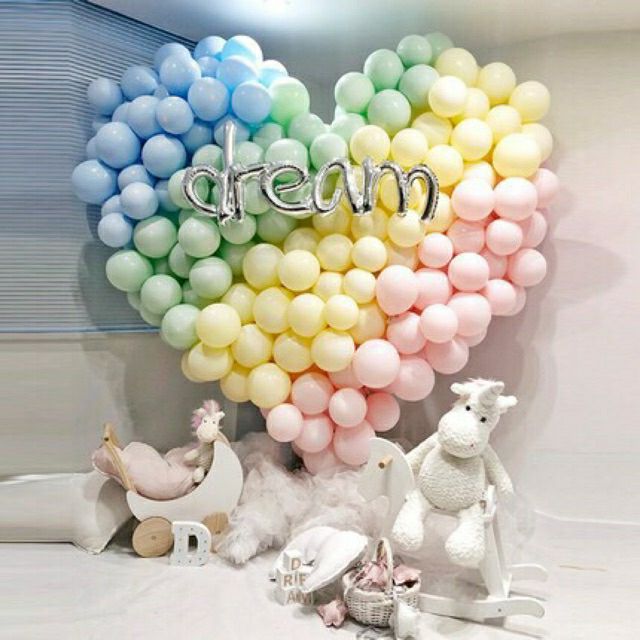 Bịch 50/100 bóng pastel 10 inch