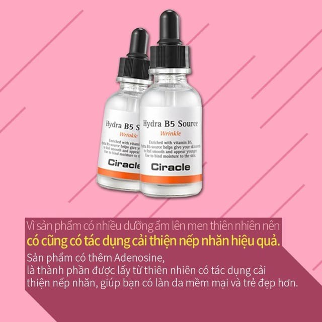 Tinh Chất Ciracle Hydra Dưỡng Da B5 Hàn Quốc 30ml