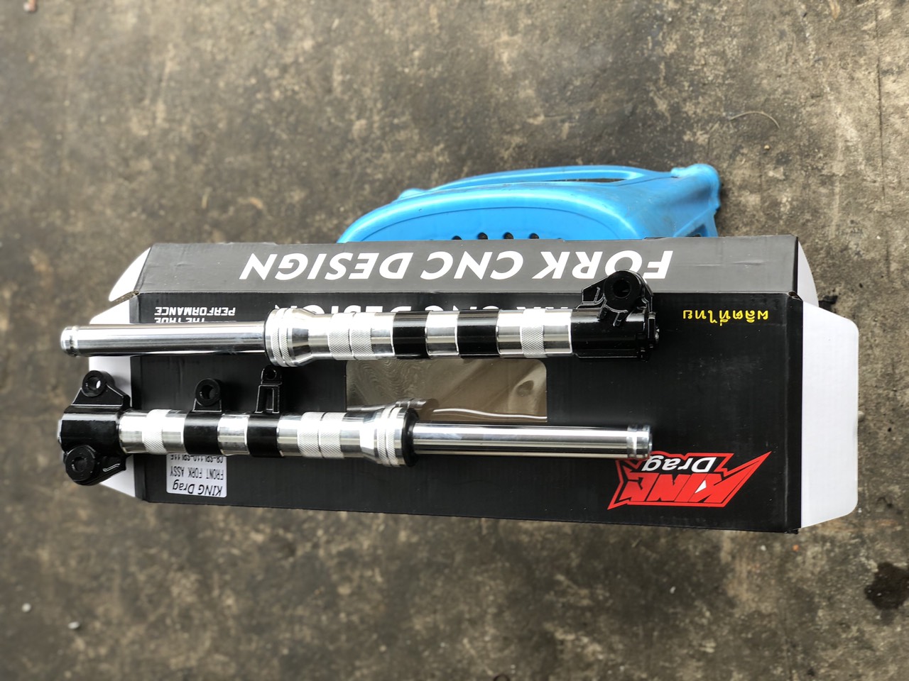 phuộc phay kiểu KING DRAG SIRIUS