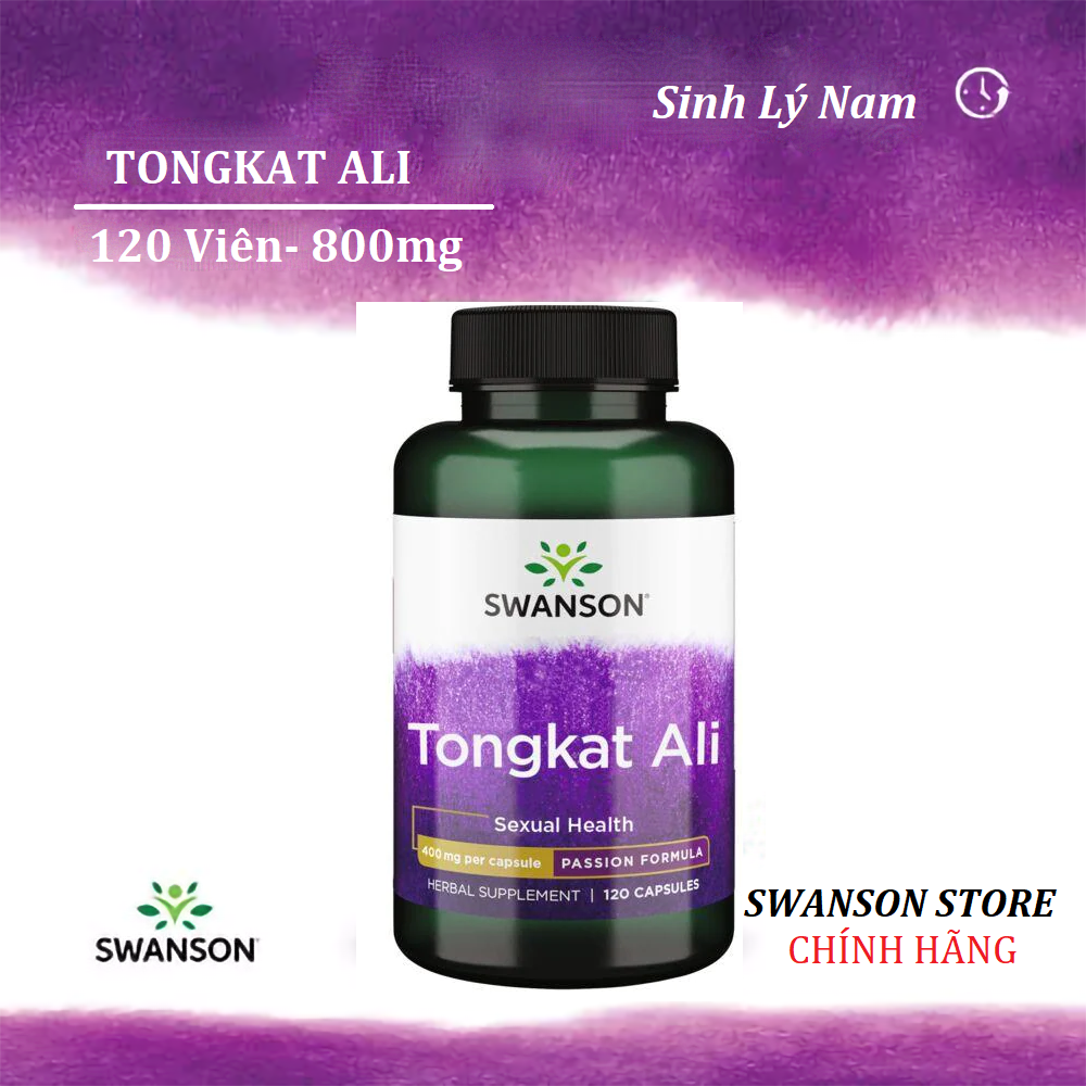 Swanson Tongkat Ali kích thích hỗ trợ sinh lý