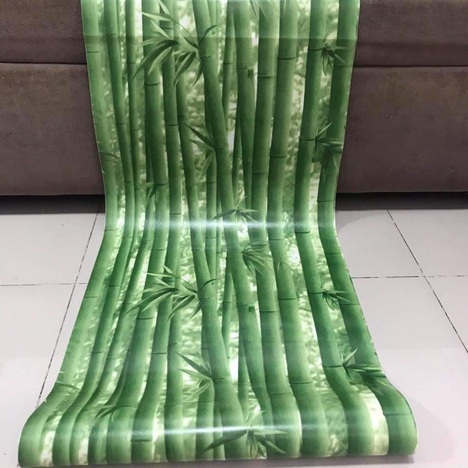 Giấy dán tường hình cây tre trúc đậm