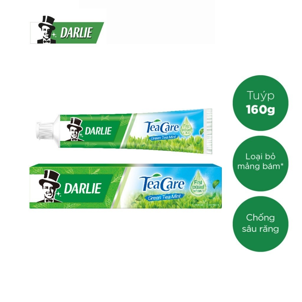 Kem Đánh Răng Darlie Tea Care _ Green Tea Mint 140g